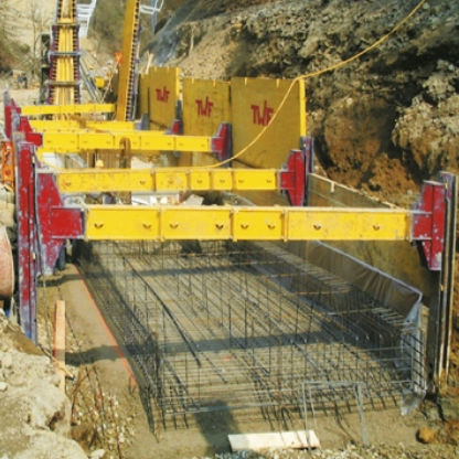 Sistema de blindaje de zanjas de excavación - TWF - Protecno
