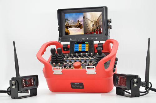 Telemando sin cable - DCH-V48 series - DCH RADIO LIMITED COMPANY - con botón configurable / de joystick / con interruptor de palanca