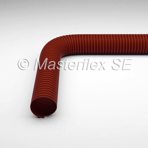 Manguera de doble pared - Master-SIL 2 - Masterduct Brasil - para aire caliente / de silicona / de acero