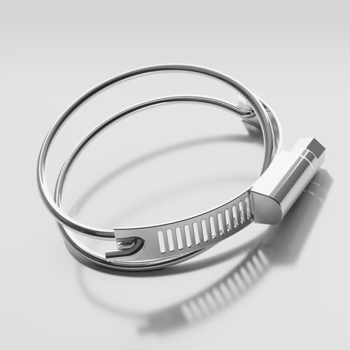Abrazadera de apriete de acero inoxidable - Master-Grip Double Wire Clamp, screw-fitting - Masterduct Brasil - de tornillo