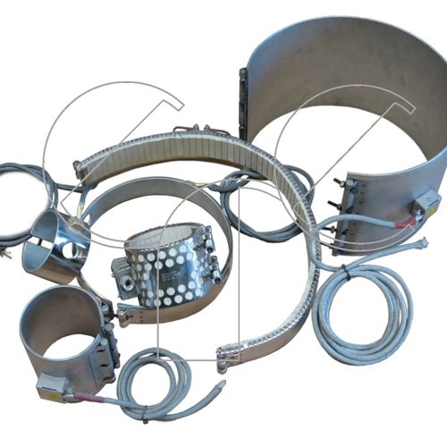 Collar calefactor eléctrico - CRC PROGETTI SRL - aislado / estándar / resistente a la corrosión