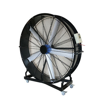 Ventilador de pie - HFS-Y - Fujian Huada Electric CO.,Ltd - móvil / axial / de refrigeración