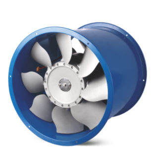 Ventilador axial - DJF series - Fujian Huada Electric CO.,Ltd - de aluminio / de motor