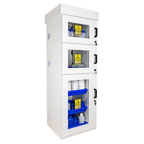 Armario de almacenamiento - APC107+ - ALL SAFETY - de seguridad / de suelo / de taquillas