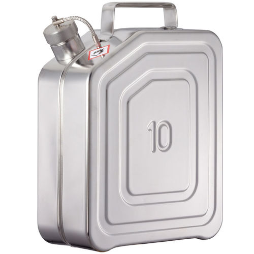 Jerricán de acero inoxidable - S series - ALL SAFETY - rectangular