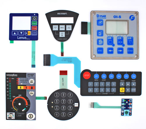 Teclado numérico de membrana - Elektrosil GmbH - compacto / a medida / de control