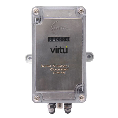 Contador de golpes de rayos analógico - VIRTU  - Orbital Lightning Protection Technologies - mecánico / electromecánico / IP65