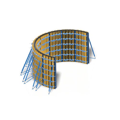 Sistema de encofrado circular - Woodset Wooden - URTIM - curvo / circular / para hormigón