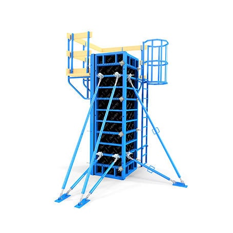 Sistema de encofrado para pilares - Frameset - URTIM - de acero