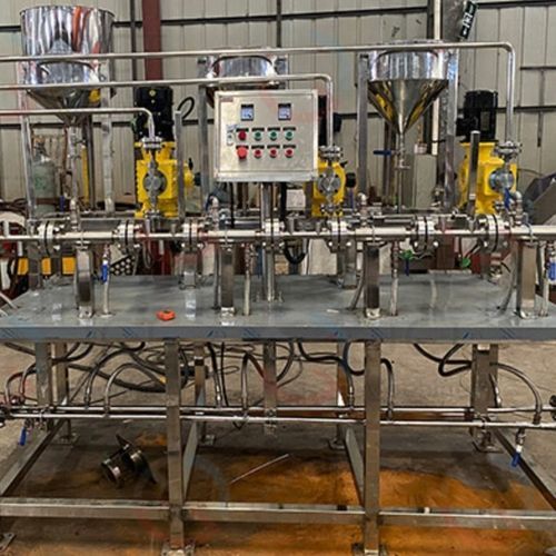 Mezcladora estática - foshan jct machinery ltd - continua / para líquidos / líquido-sólido