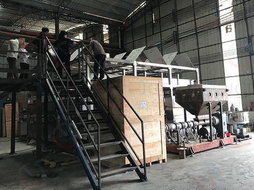 Línea de producción controlada por PLC - foshan jct machinery ltd - con pantalla táctil / con mezclador / para dosificador