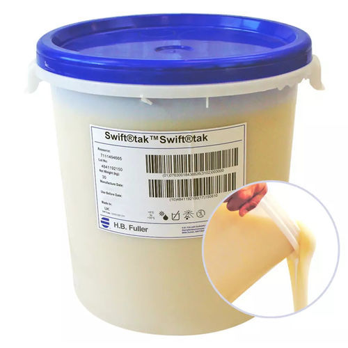 Cola acrílica - SWIFT TAK - Bulteau Systems - para papel / para cajas de cartón / monocomponente