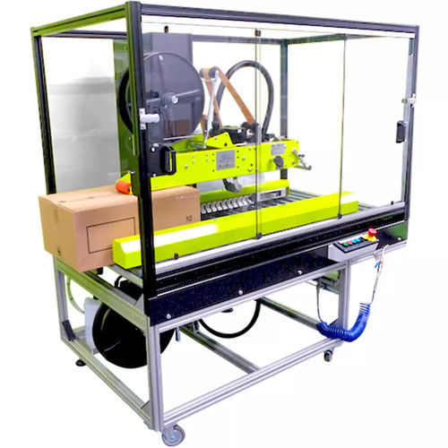 Precintadora de cajas de cartón varias solapas - AKA® Kraft CG50 - Bulteau Systems - cinta adhesiva / automática / papel engomado