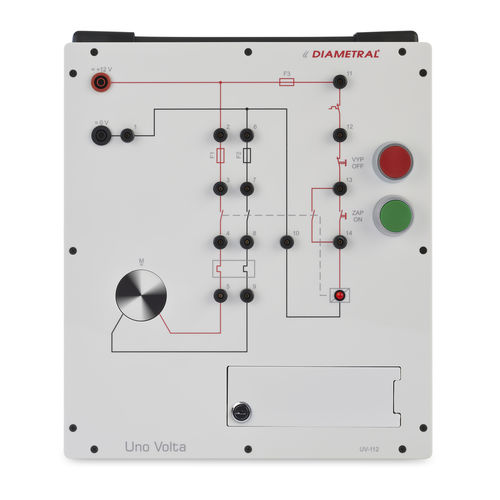 Panel de simulación de instalación eléctrica - UV-112 - Diametral a.s.