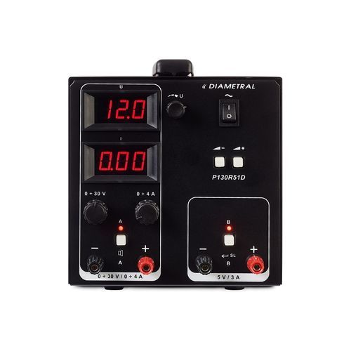 Alimentación eléctrica de mesa - P130R51D - Diametral a.s. - DC / ajustable / conmutada