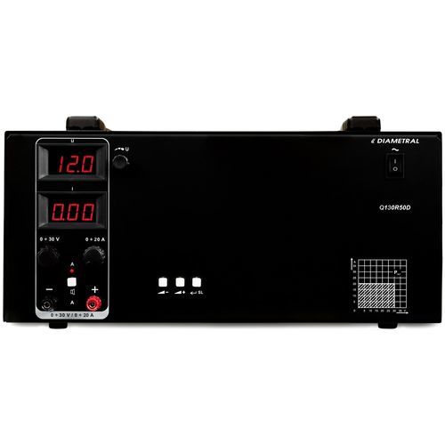 Alimentación eléctrica de mesa - Q130R50D - Diametral a.s. - DC / ajustable / conmutada