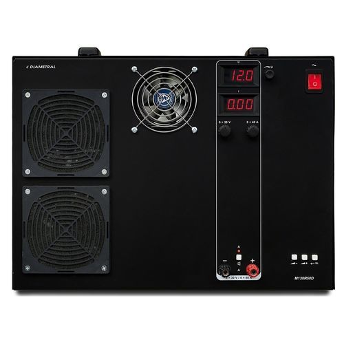 Alimentación eléctrica de mesa - M130R50D - Diametral a.s. - DC / ajustable / conmutada