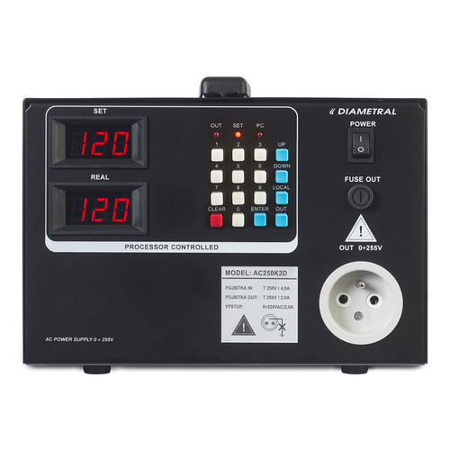 Alimentación eléctrica de mesa - AC250K2D - Diametral a.s. - AC/AC / de laboratorio / robusta