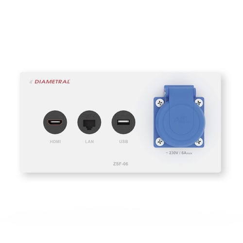 Panel de distribución DC - ZSF-06 - Diametral a.s. - AC / HDMI / USB