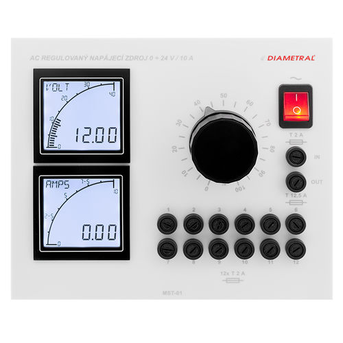 Alimentación eléctrica AC/AC - MAC-02 - Diametral a.s. - regulada / digital