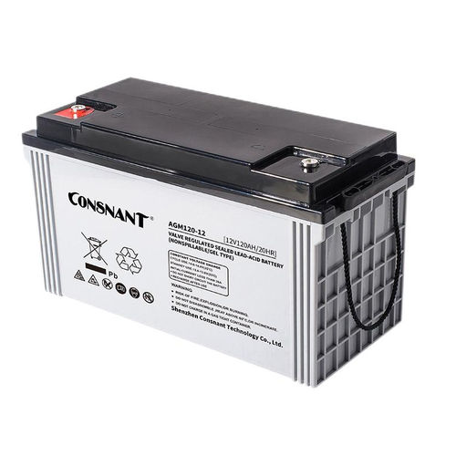 Batería VRLA - AGM Series - Shenzhen Consnant Technology Co., Ltd. - bloque / 12 V / para ondulador