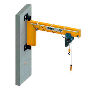 Grúa con control eléctrico - Alexandria Crane Systems - fija / de mástil / para obra
