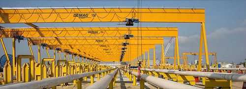 Pórtico monorriel - Alexandria Crane Systems - en riel / para grandes cargas