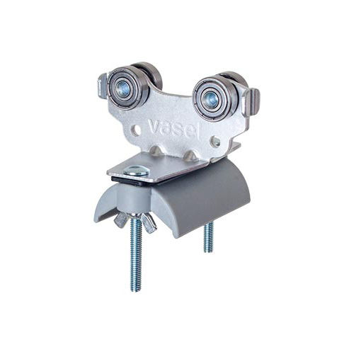 Carretilla portacable de metal - VS1028T3-86 / 4-S - Alexandria Crane Systems - de rodillos