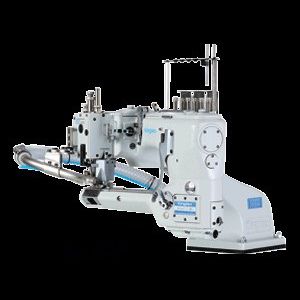 Máquina de coser de 4 agujas - NT67 Series - H SEWING CO., LTD. - de 6 hilos / de tejidos / fija