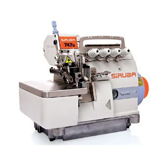 Máquina de coser punto de cantonera - SIRUBA 700Q Series - H SEWING CO., LTD. - de 2 agujas / de tejidos / fija