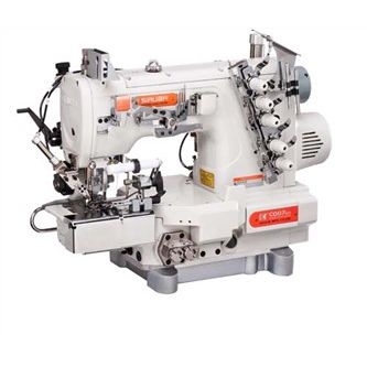 Máquina de coser punto anudado - SIRUBA C007K/KD SERIES - H SEWING CO., LTD. - interlock / de 3 agujas / para tejido pesado