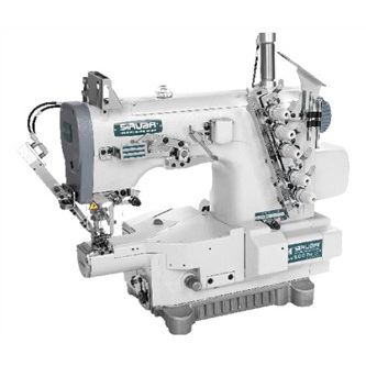 Máquina de coser punto anudado - SIRUBA S007K/KD Series - H SEWING CO., LTD. - interlock / de 3 agujas / de tejidos
