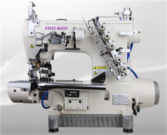 Máquina de coser punto anudado - HW782TA-33A*356RV - H SEWING CO., LTD. - interlock / de 3 agujas / fija