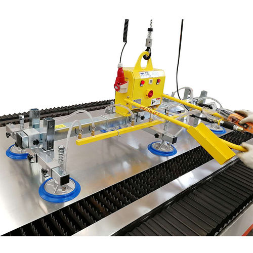 Elevador de ventosas para chapas - BLA500-6-T - Herolift - para piezas planas / para losas de piedra / para mármol