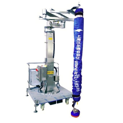 Manipulador neumático - VEL120-2.5-STAND - Herolift - de ventosa / de carga / para barriles