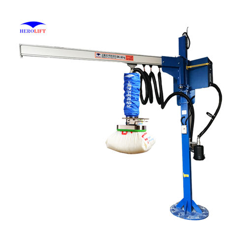Manipulador neumático - VEL140-2.5-Std - Herolift - de tubo aspirador / para barriles / de chapa