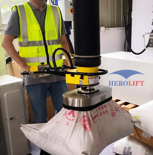 Tubo elevador para cajas de cartón - VEL180-2.5-STAND - Herolift - para saco / para barril / para piedra