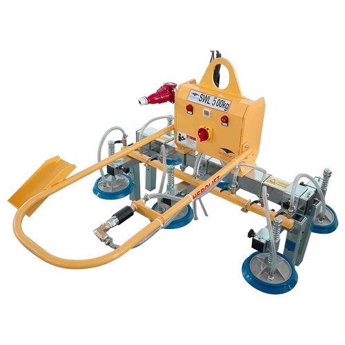 Elevador de ventosas en H - BLA400-6-T - Herolift - para chapas / eléctrico / neumático