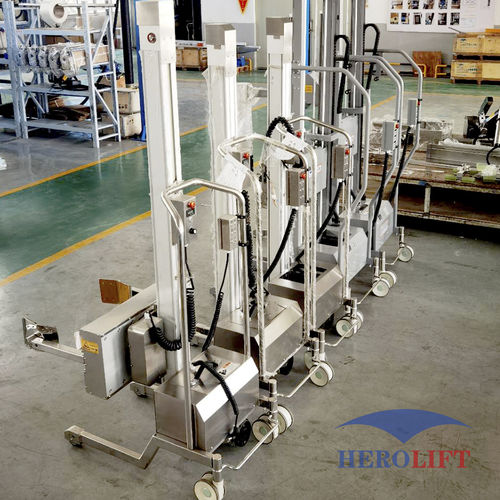 Apiladora eléctrica - CT120 - Herolift - con operador a pie / para la manipulación de bobinas
