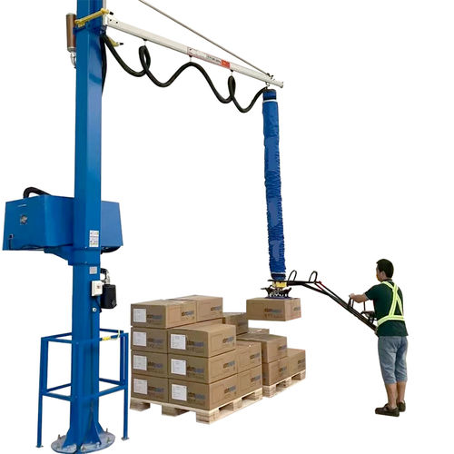 Grúa pluma de columna - VEL120-4-Flex - Herolift - de elevación / ergonómica / modular