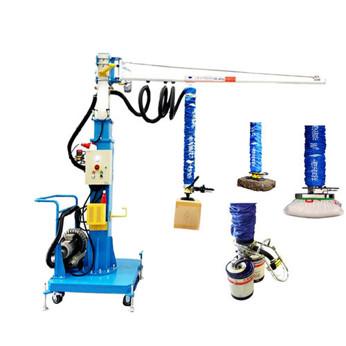 Manipulador neumático - VEL140-2.5-STAND - Herolift - con toma en vacío / de carga / de barriles
