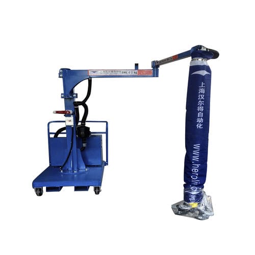 Aparato de levantamiento de tubo aspirador - VEL160-2.5-Std - Herolift - móvil / de manipulación / para contenedores