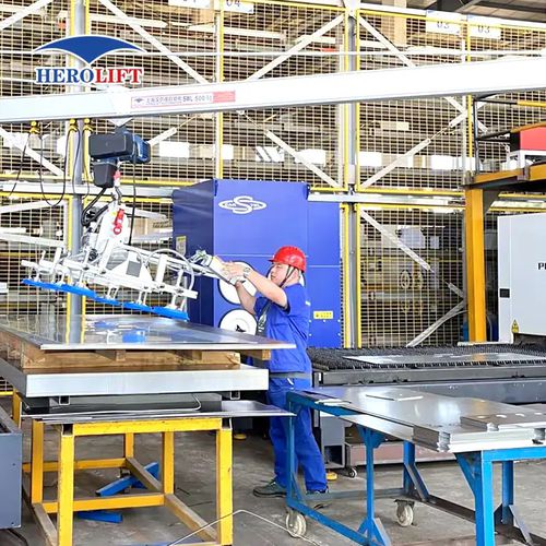 Elevador de ventosas para chapas - BLA500-6-T - Herolift - para la industria / ajustable