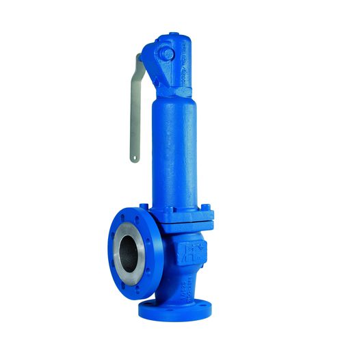 Válvula de seguridad con brida - 110A, 120A series - H+VALVES - para agua / para gas / para depósito