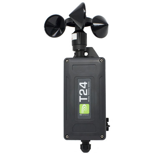 Anemómetro de cazoletas - T24-WSS - Mantracourt Electronics Ltd - reforzado / inalámbrico / portátil