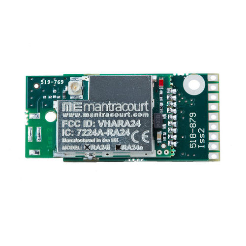 Transmisor inalámbrico para sensor para aplicaciones OEM - T24-PA series - Mantracourt Electronics Ltd - de baja potencia / de impulsos / PCB