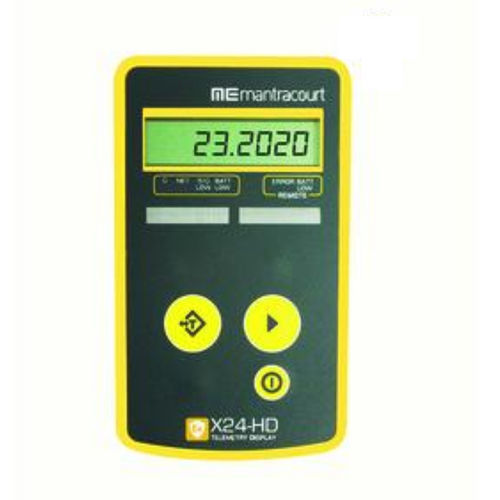 Visualizador para celda de carga - X24-HD - Mantracourt Electronics Ltd - digital / de 6 dígitos / a distancia