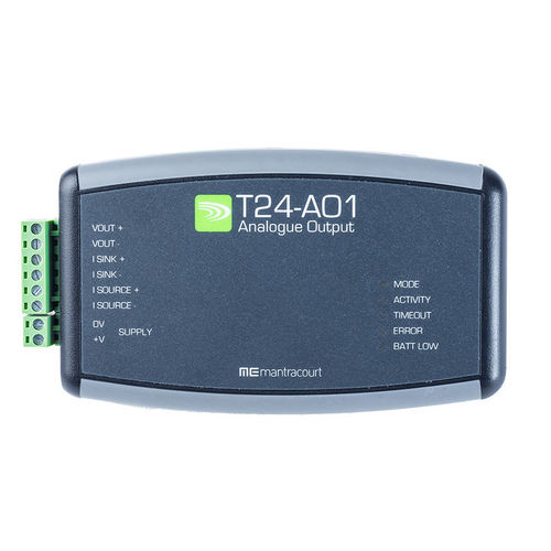Receptor sin cable - T24-AO1 - Mantracourt Electronics Ltd - analógico / industrial / de radiotelemedición