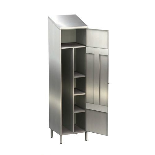 Armario de almacenamiento - 54836DL - Brökelmann Geräte- und Anlagenbau - de suelo / de acero inoxidable / para llave