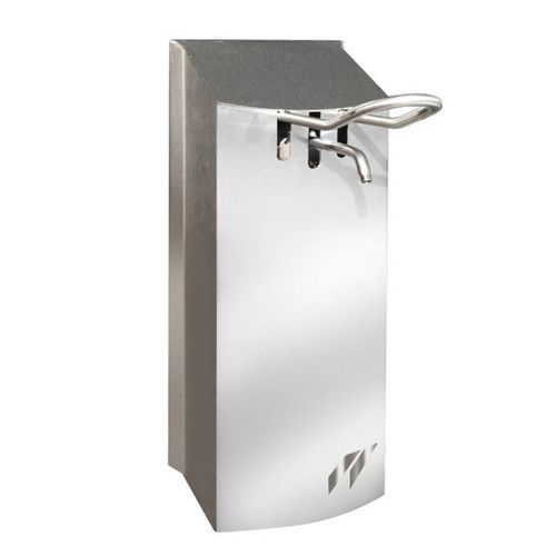 Distribuidor de jabón - 53410A2-001 - Brökelmann Geräte- und Anlagenbau - manual / de acero inoxidable / de pared